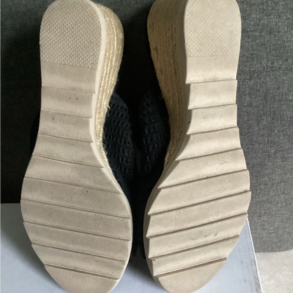 ♦️ EILEEN FISHER Sandals 7.5 Aura Sling Back Espadrilles Wedges EUC - Picture 8 of 8